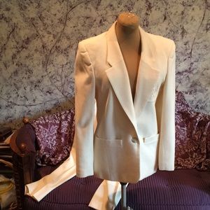 Vintage all white suit set